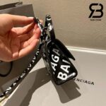 Túi Balenciaga Hourglass Mini Black Đen Logo 12CM Best Quality