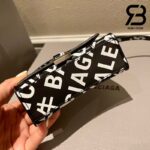 Túi Balenciaga Hourglass Mini Black Đen Logo 12CM Best Quality