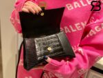 Túi Balenciaga Hourglass Small Black Đen Reptile 23CM Best Quality