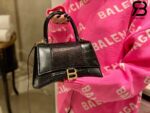 Túi Balenciaga Hourglass Small Black Đen Reptile 23CM Best Quality