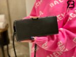 Túi Balenciaga Hourglass Small Black Đen Reptile 23CM Best Quality