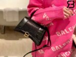 Túi Balenciaga Hourglass Small Black Đen Reptile 23CM Best Quality