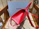 Túi Balenciaga Hourglass Small Red Đỏ Da Cừu Bóng 23CM Best Quality