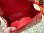 Túi Balenciaga Hourglass Small Red Đỏ Da Cừu Bóng 23CM Best Quality