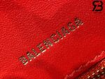 Túi Balenciaga Hourglass Small Red Đỏ Da Cừu Bóng 23CM Best Quality
