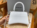 Túi Balenciaga Hourglass Small White Trắng Da Cừu Bóng 23CM Best Quality