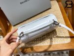 Túi Balenciaga Hourglass Small White Trắng Da Cừu Bóng 23CM Best Quality