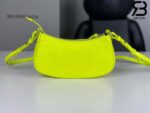 Túi Balenciaga Le Cagole Mini Bag With Chain Neon Yellow Xanh Chuối 21CM Best Quality
