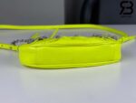 Túi Balenciaga Le Cagole Mini Bag With Chain Neon Yellow Xanh Chuối 21CM Best Quality
