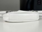 Túi Balenciaga Le Cagole Mini Bag With Chain White Trắng Crodcodile 21CM Best Quality
