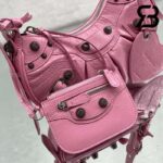 Túi Balenciaga Le Cagole Xs Shoulder Bag Pink Hồng 26CM Best Quality