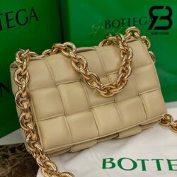 Túi Bottega Veneta Chain Cassette Porridge Da Cừu 26CM Best Quality