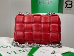 Túi Bottega Veneta Chain Cassette Red Đỏ Da Cừu 26CM Best Quality