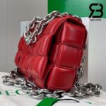 Túi Bottega Veneta Chain Cassette Red Đỏ Da Cừu 26CM Best Quality