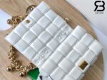 Túi Bottega Veneta Chain Cassette White Trắng Da Cừu 26CM Best Quality