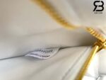 Túi Bottega Veneta Chain Cassette White Trắng Da Cừu 26CM Best Quality