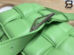 Túi Bottega Veneta Padded Cassette Acid Green Xanh Lá Da Cừu 26CM Best Quality