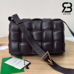 Túi Bottega Veneta Padded Cassette Black Đen Da Cừu 26CM Best Quality