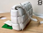 Túi Bottega Veneta Padded Cassette Chalk White Trắng Da Cừu 26CM Best Quality