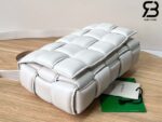 Túi Bottega Veneta Padded Cassette Chalk White Trắng Da Cừu 26CM Best Quality