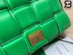 Túi Bottega Veneta Padded Cassette Parakeet Xanh Lá Da Cừu 26CM Best Quality