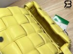 Túi Bottega Veneta Padded Cassette Yellow Vàng Da Cừu 26CM Best Quality