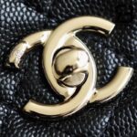Túi Chanel Coco Handile Medium Black Đen Da Caviar Lizarrd 24CM Best Quality