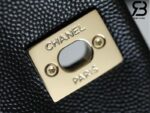 Túi Chanel Coco Handile Medium Black Đen Da Caviar Lizarrd 24CM Best Quality