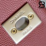 Túi Chanel Coco Handle Small Pink Hồng Da Caviar Lót vải 24CM Best Quality