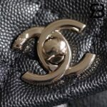 Túi Chanel Coco Mini Handle Black Đen Da Caviar Lizarrd Lót Vải 19CM Best Quality