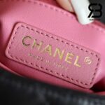 Túi Chanel Coco Mini Handle Black Đen Da Lambskin Lót Da 19CM Best Quality