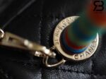 Túi Chanel Coco Mini Handle Black Đen Da Lambskin Lót Da 19CM Best Quality