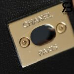 Túi Chanel Coco Mini Handle Black Đen Da Lambskin Lót Da 19CM Best Quality