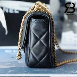 Túi Chanel Mini Flap Bag Màu Đen Da Cừu 18CM Best Quality