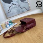 Túi Chanel Mini Flap Bag Bordeaux Red Đỏ Da Cừu 18CM Best Quality
