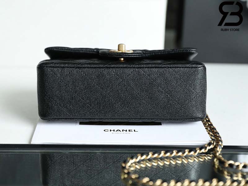 Túi Chanel Mini Flap Bag With Top Handle Màu Đen Da Incas Caviar 20CM Best Quality