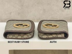 Túi Gucci Blondie Shoulder Bag GG Canvas Brown Nâu 28CM Best Quality