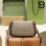 Túi Gucci Blondie Shoulder Bag GG Canvas Brown Nâu 28CM Best Quality