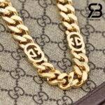 Túi Gucci Blondie Shoulder Bag GG Canvas Brown Nâu 28CM Best Quality