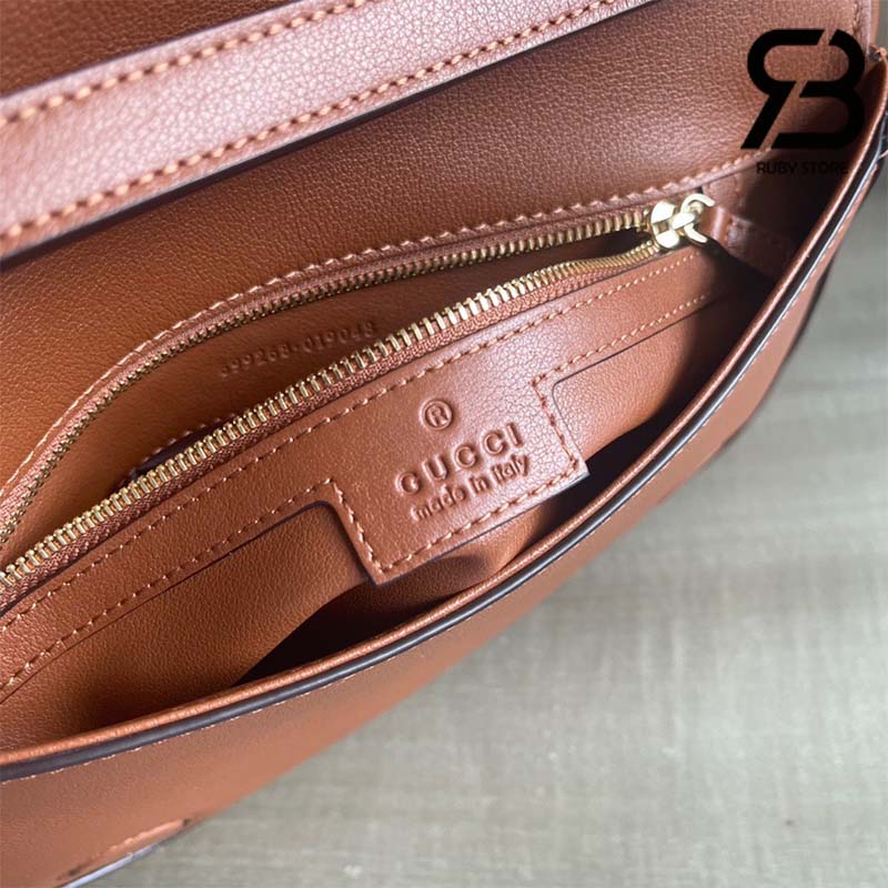 Túi Gucci Blondie Shoulder Bag Nâu Nhạt Leather 28CM Best Quality