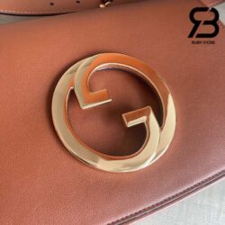 Túi Gucci Blondie Shoulder Bag Nâu Nhạt Leather 28CM Best Quality
