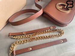 Túi Gucci Blondie Shoulder Bag Nâu Nhạt Leather 28CM Best Quality