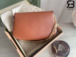 Túi Gucci Blondie Shoulder Bag Nâu Nhạt Leather 28CM Best Quality