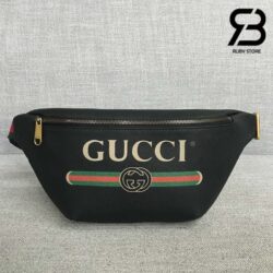 Túi Gucci Coco Capitan Logo Belt Bag Black Đen 28CM Best Quality