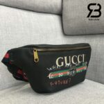 Túi Gucci Coco Capitan Logo Belt Bag Black Đen Future 28CM Best Quality