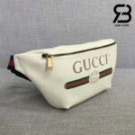 Túi Gucci Coco Capitan Logo Belt Bag White Trắng 28CM Best Quality