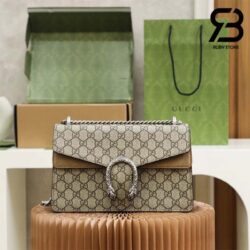 Túi Gucci Dionysus GG Shoulder Bag Beige Kem 28CM Best Quality