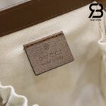 Túi Gucci Horsebit 1955 Top Handle Bag GG Canvas Brown Nâu 28CM Best Quality