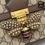 Túi Gucci Queen Magaret Shoulder Bag Brown Nâu 27CM Siêu Cấp