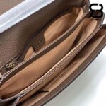 Túi Gucci Queen Magaret Shoulder Bag Brown Nâu 27CM Siêu Cấp